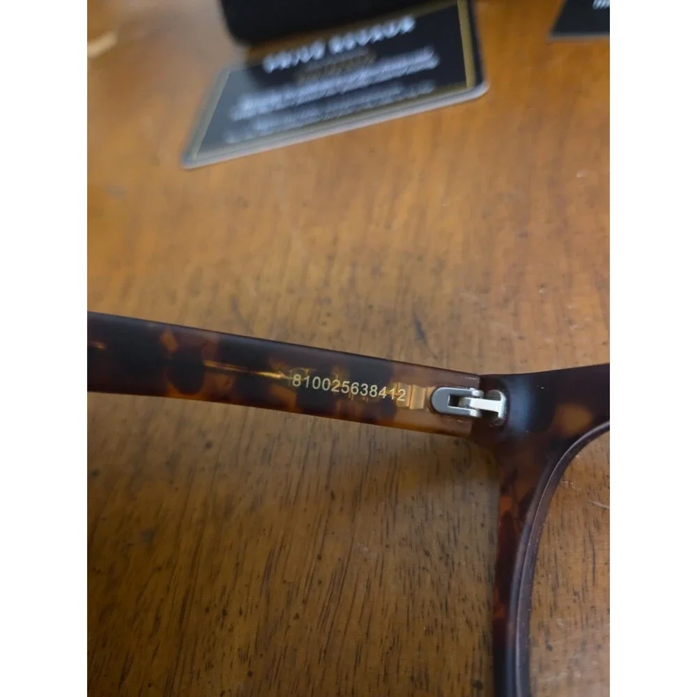 Prive Revaux x Adriana Lima The Julia Brown Tortoise Glasses Frames 53-19-145